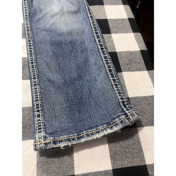 Womens Silver Jeans Frances Capri Pants Size 28 Look At Pics For Quality - Picture 8 of 8